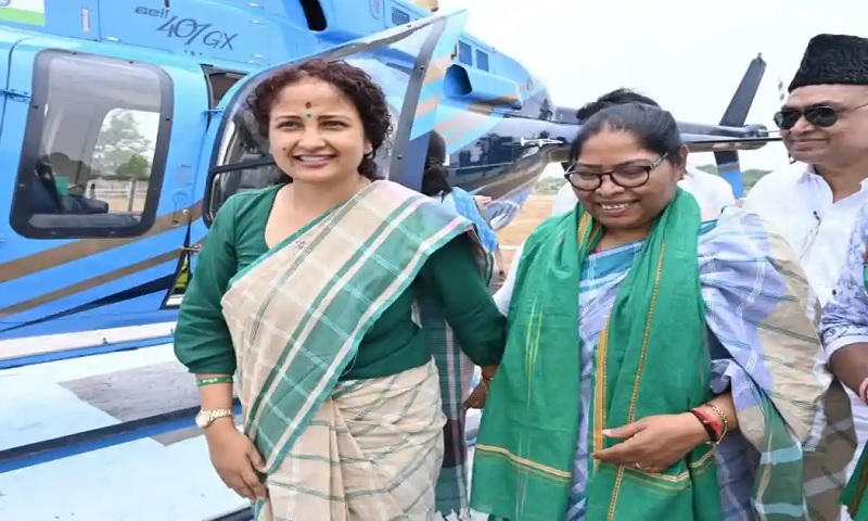 झारखंड के बाद अब ओडिशा में कल्पना एंट्री़, ननद अंजनी सोरेन की जीत के लिए लगाई हुंकार