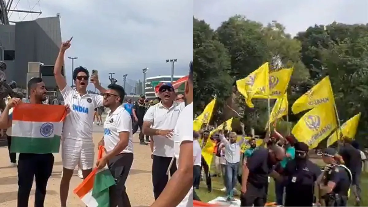 भारतीय फैंस से भिड़े खालिस्तानी समर्थक, ‘हिंदुस्तान जिंदाबाद’ के लगे नारों, वीडियो सोशल मीडिया पर हो रहा वायरल