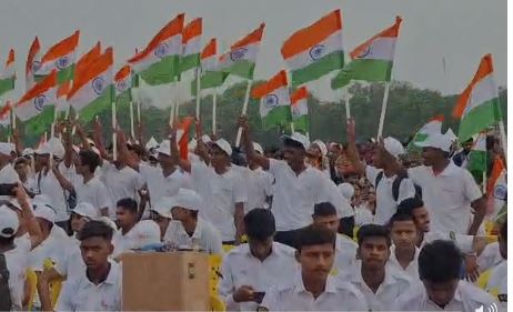 134 वीं आंबेडकर जयंती पर पटना में की गई ‘जय भीम पदयात्रा,’ केंद्रीय मंत्री मनसुख मांडविया हुए शामिल