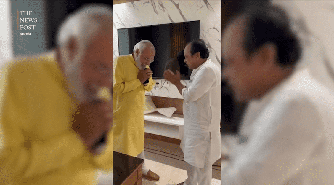 पीएम मोदी के हमशक्ल से मिले इरफान अंसारी, वीडियो शेयर कर कहा- मोदी जी से मिलने की हसरत थी, किस्मत ने हमशक्ल से मिला दिया