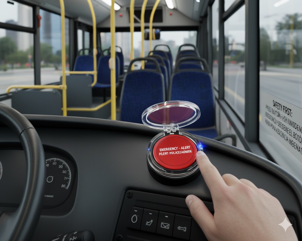 बिहार में बसों में पैनिक बटन से बढ़ी सुरक्षा, अलर्ट मिलते ही तुरंत कार्रवाई