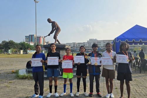 8वीं झारखंड राज्यस्तरीय सेपक टकरा सब जूनियर प्रतियोगिता, देवघर बालिका टीम बनी चैंपियन