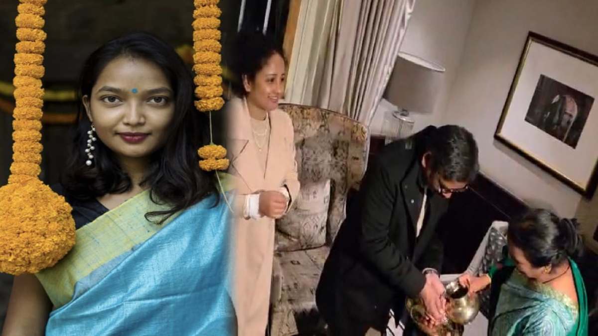 London में झारखंडी स्टाइल में हेमंत - कल्पना का स्वागत..! चर्चा में आई Alpha ,जानिए कौन है ये लड़की   